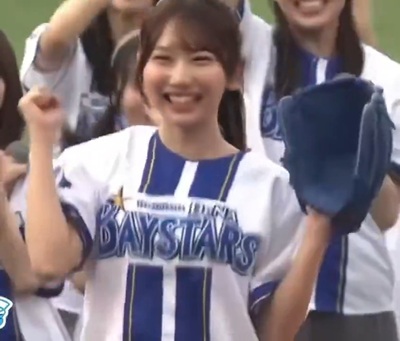 【動画】日向坂46・藤嶌果歩、始球式でお乳がプルンプルン